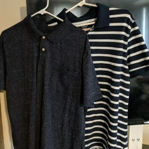 LOT OF 2 MENS XL ST. JOHN'S BAY POLO'S NEVER WORN